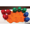 Learning Advantage Easy Grip Dough and Paint Stampers, Lowercase Alphabet 6918